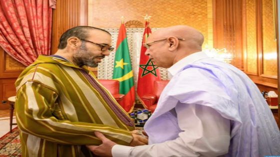 الرئيس الموريتاني يهنئ محمد السادس بذكرى “عيد العرش”