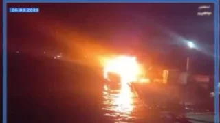 وفاة قبطان إثر حريق زورق صيد في ميناء خليج الراحة بنواذيبو